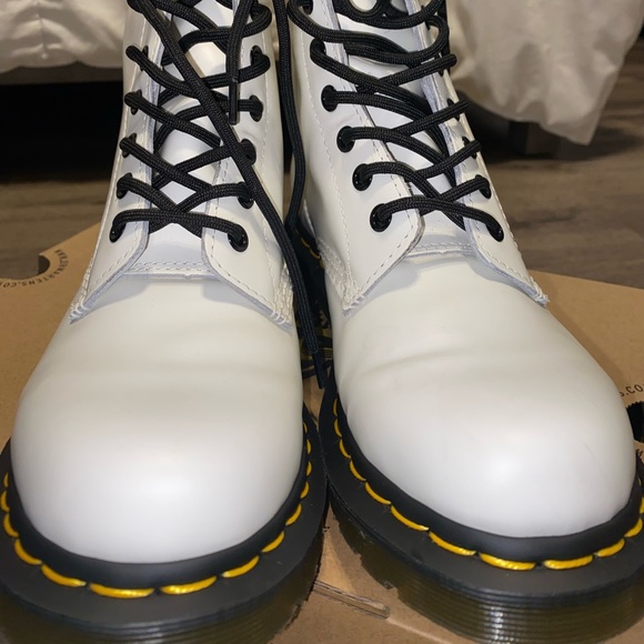White Dr. Martens (new) - Picture 3 of 4
